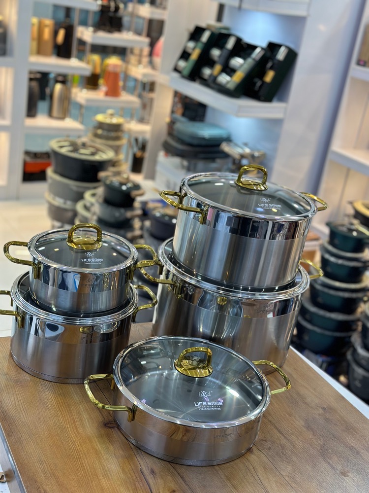 سرویس قابلمه استیل لایف اسمایل